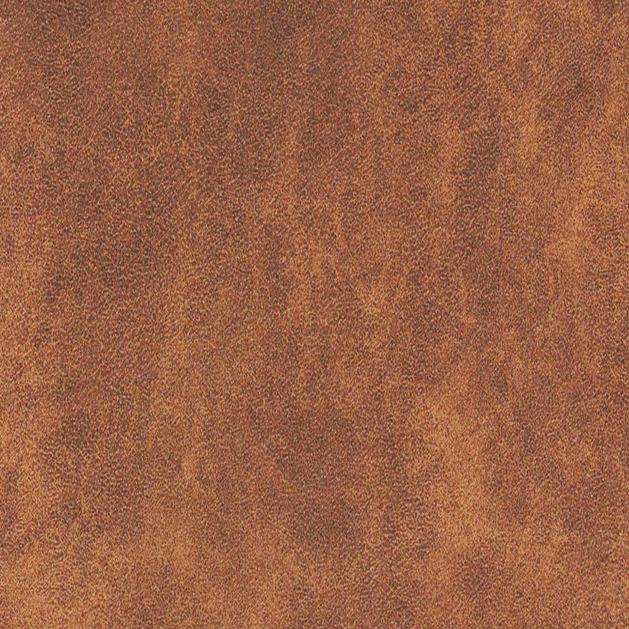 2 chaises avec accoudoirs tissu rouille pieds métal - ROLF