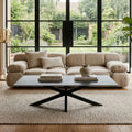 Table basse rectangle céramique coloris noir - RUFFEC