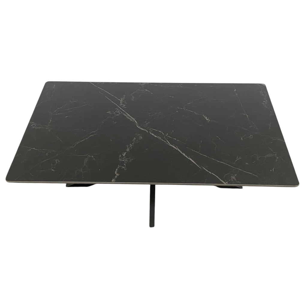 Table basse rectangle céramique coloris noir - RUFFEC