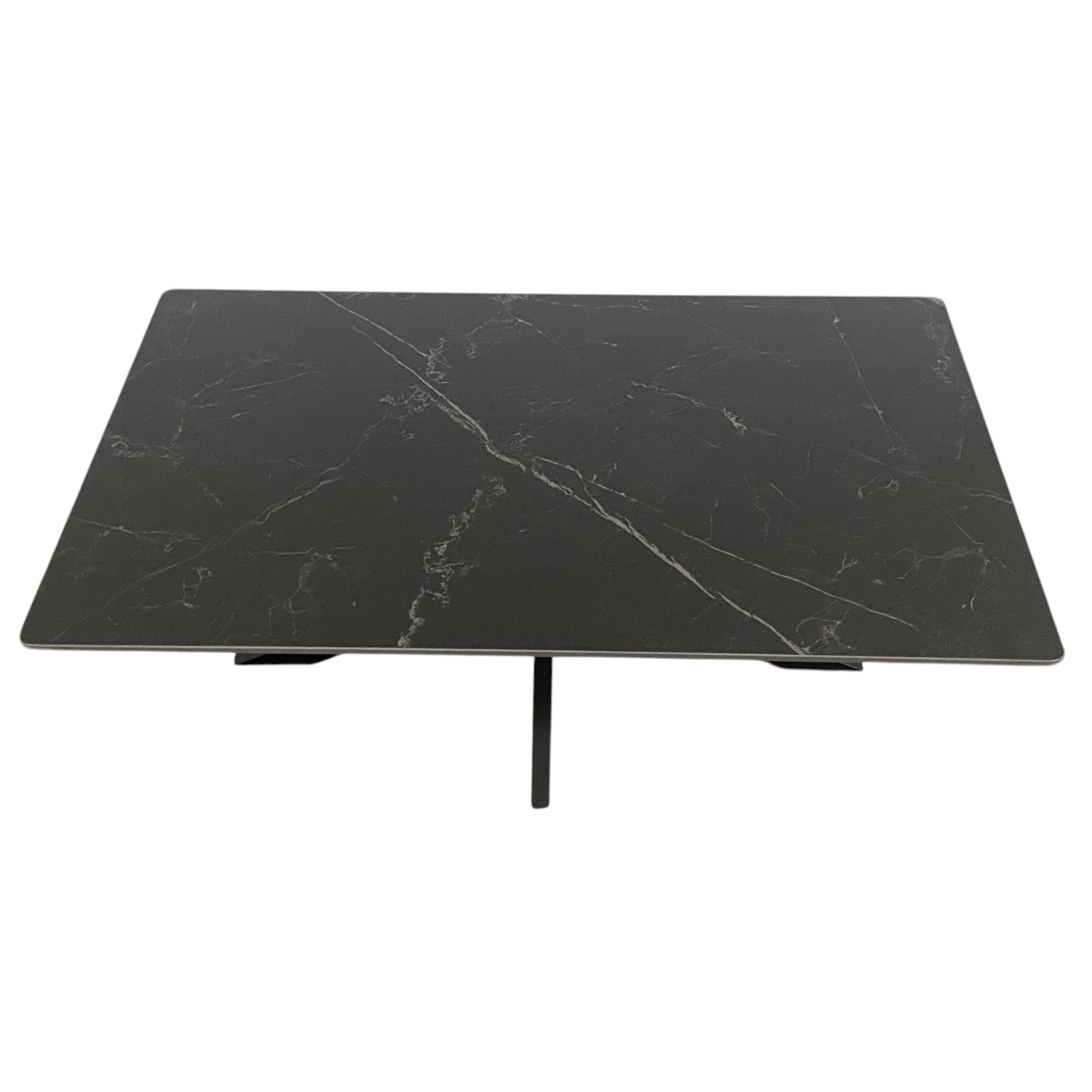 Table basse rectangle céramique coloris noir - RUFFEC