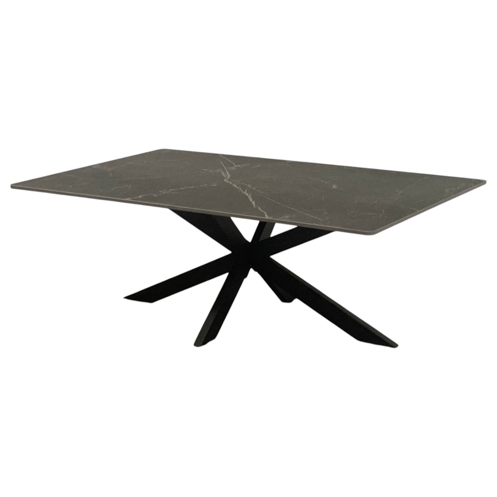 Table basse rectangle céramique coloris noir - RUFFEC