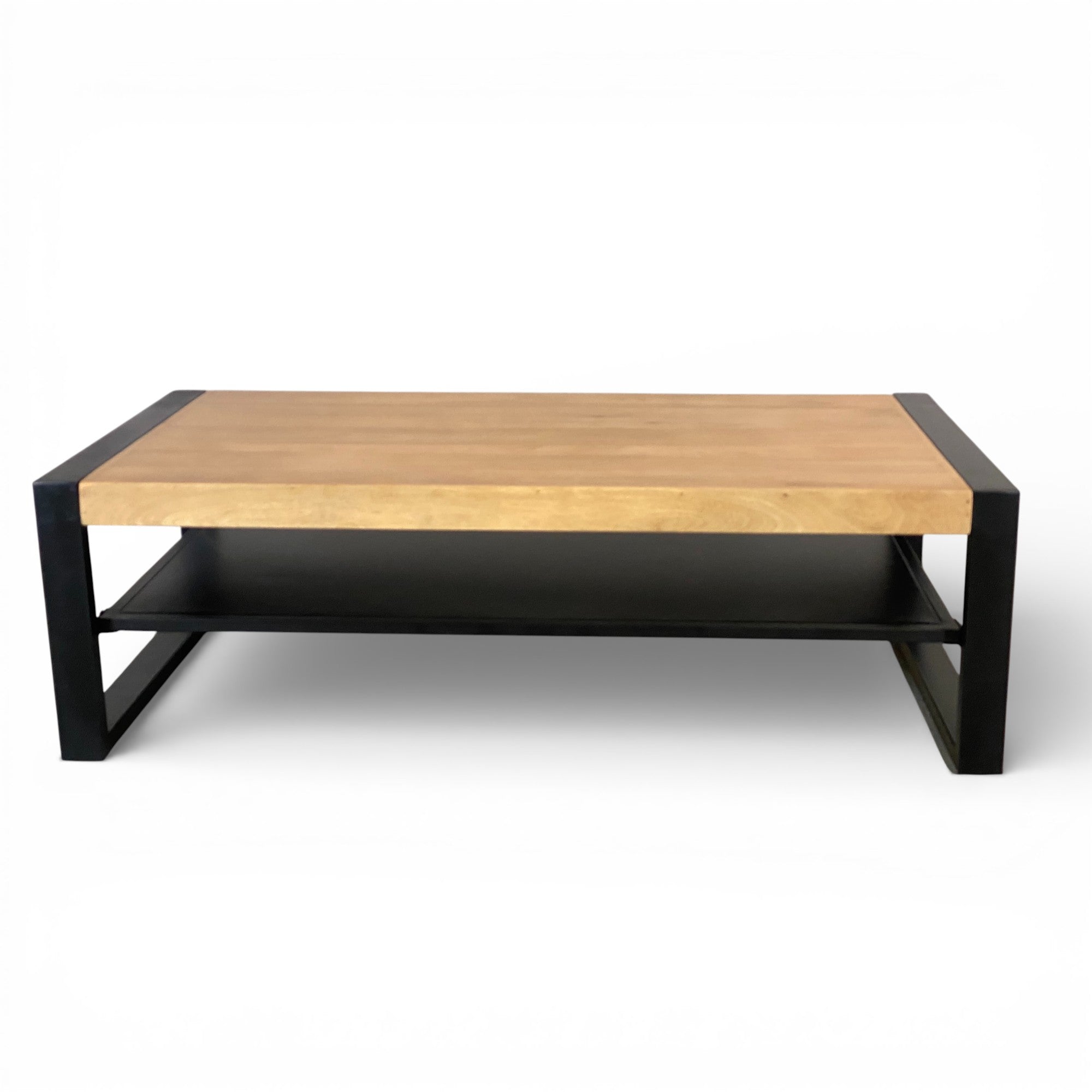 Table basse 130 cm en bois massif de manguier - WEST