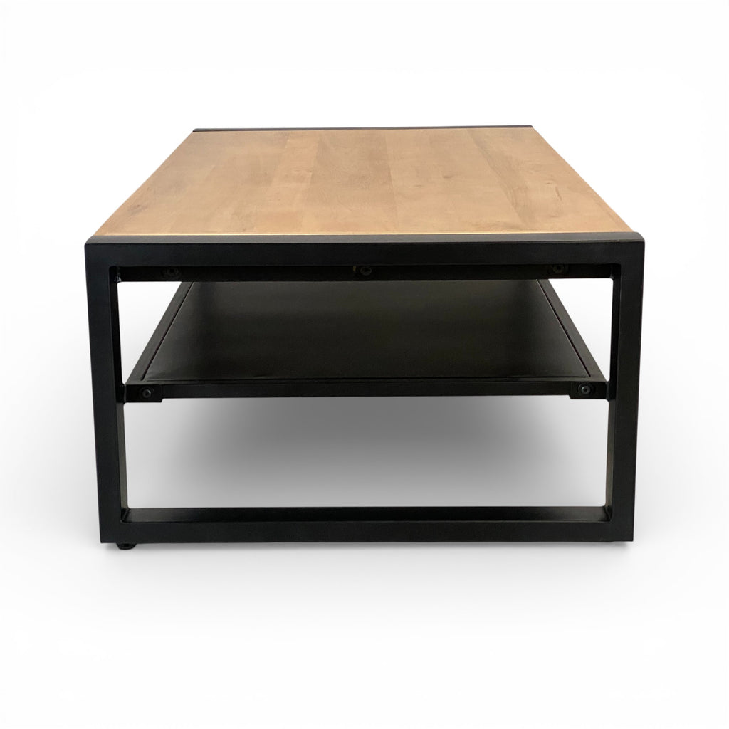 Table basse 130 cm en bois massif de manguier - WEST